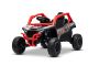 Macchina elettrica per bambini Kawasaki TERYX KRX 1000 12V, rossa, monoposto, sospensione sull’asse posteriore, telecomando 2,4 GHz, batteria al litio, 2 motori da 25W, telai protettivi apribili, lettore MP3 con ingresso USB/AUX, con licenza