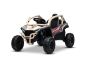 Macchina elettrica per bambini Kawasaki TERYX KRX 1000 12V, khaki, monoposto, sospensione sull’asse posteriore, telecomando 2,4 GHz, batteria al litio, 2 motori da 25W, telai protettivi apribili, lettore MP3 con ingresso USB/AUX, con licenza