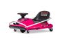 Beneo Motors Go-Kart Elettrico Drift 24V, rose, motore brushless 300W, batteria al litio, modalità drift con velocità fino a 14 km/h, telaio in acciaio robusto, cintura di sicurezza, sedile sportivo, volante multifunzione