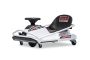 Beneo Motors Go-Kart Elettrico Drift 24V, bianco, motore brushless 300W, batteria al litio, modalità drift con velocità fino a 14 km/h, telaio in acciaio robusto, cintura di sicurezza, sedile sportivo, volante multifunzione