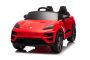 Auto elettrica per bambini Porsche Macan 12V con licenza, a trazione posteriore (posto singolo), rosso, batteria al litio, sedile largo, assi con sospensioni, telecomando 2,4 GHz, lettore MP3 con ingresso USB/AUX, luci LED