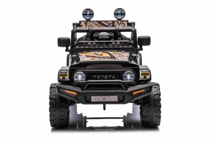 Auto Elettrica Per Bambini 12V FJ Cruiser Little – 1 Posto, 4 Motori, Telecomando, Sedile Pelle, Ruote Gomma, Per 1-3 Anni
