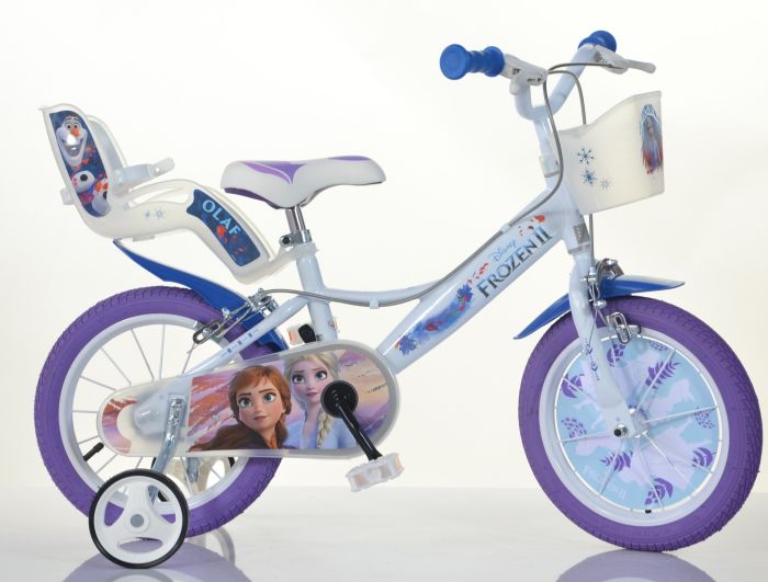 16 frozen bike with doll carrier cheap