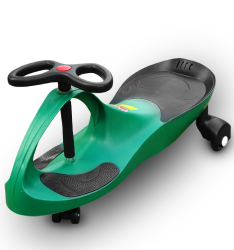 RIRICAR Verde Auto Serpeggiante, per bambini con ruote in PU silenziose