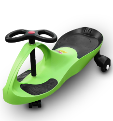 RIRICAR Lime, Auto Serpeggiante, per bambini con ruote in PU silenziose