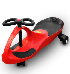 RIRICAR Rosso, Auto Serpeggiante, per bambini con ruote in PU silenziose