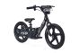 Bici elettrica per bambini RIRIBIKE RTX6 24V (16"), nero, Batteria al litio, Motore 250W, Freno a disco, Sedile regolabile in morbido PU