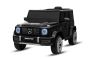 Macchinina Elettrica Mercedes G Nuova, Nera, Originale con Licenza, Alimentata a Batteria, Porte Apribili, Singolo Sedile, 2 Motori, Batteria al Litio, Telecomando 2.4 GHz, Sospensione Posteriore, Partenza Morbida
