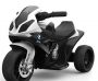 BMW S 1000 RR Triciclo, motociclo a batteria, 3 ruote, con licenza, 1x motore, batteria 6V, Nero