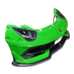 Paraurti anteriore con fari inclusi - Lamborghini Aventador Biposto verniciato Verde
