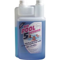 BioPool 5 liquido senza cloro per il trattamento dell'acqua della piscina