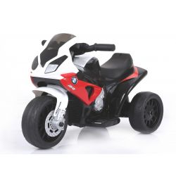 BMW S 1000 RR Triciclo, motociclo a batteria, 3 ruote, con licenza, 1x motore, batteria 6V