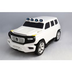 I bambini trascinano con sé i bagagli Mercedes-Benz Ener-G-Force con licenza - Borsa da viaggio piccola bianca