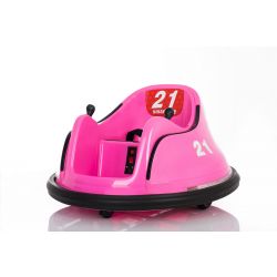 Cavalcabile elettrico RIRIDRIVE 12V rosa, adatto per uso interno ed esterno, Telecomando 2,4 Ghz, Illuminazione LED, Comando Joystick, Motore 2 X 15W