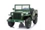 Auto elettrica USA ARMY 4X4 per bambini, Tre posti, Lettore MP3 con ingresso USB / SD, Sospensioni su tutte le ruote, Luci a LED, Parabrezza pieghevole, Batteria 12V14AH, Ruote EVA, Sedili in similpelle, Telecomando 2,4 GHz, 4 x 4 Guida