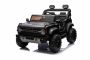 Auto elettrica Ford Bronco XL con trazione posteriore, licenziata (due posti), nero, batteria al litio, sospensione alta, due sedili, assale posteriore sospeso, telecomando 2.4 GHz, lettore MP3 con ingresso USB, luci LED