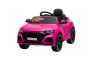 Audi RSQ8 Macchina Elettrica per Bambini Rosa, ingresso USB / SD, sedile in similpelle, 2x motore da 35 W, batteria 12V / 7Ah, telecomando da 2,4 Ghz, ruote in EVA morbide, luci a LED, avvio graduale, licenza ORIGINALE