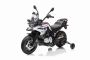 Motocicletta elettrica BMW F850 GS, con licenza, batteria 12V, ruote morbide EVA, motori 2 x 35W, luci LED, ruote ausiliarie, lettore MP3 con ingresso USB/Aux, bianco