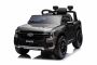 Macchina elettrica per bambini FORD Ranger  12V, grigio, sedile in pelle, telecomando 2,4 GHz, ingresso Bluetooth/USB, sospensione, batteria 12V, ruote in plastica, 2 motori da 30 W, licenza ORIGINALE